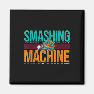 Aimant Machine à casser Navette Retro Birdie Badminton
