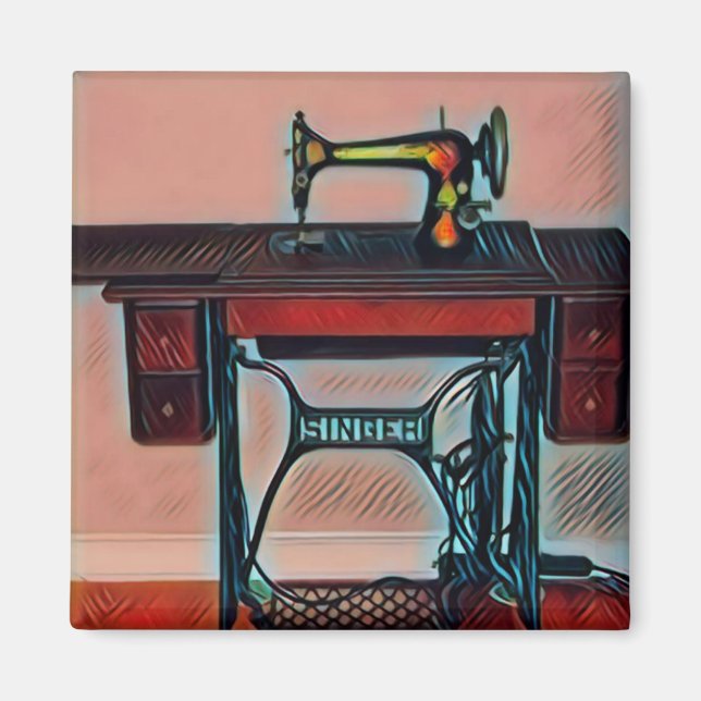 Aimant Machine à coudre (Devant)