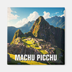 Aimant Machu Picchu Pérou Souvenir de voyage