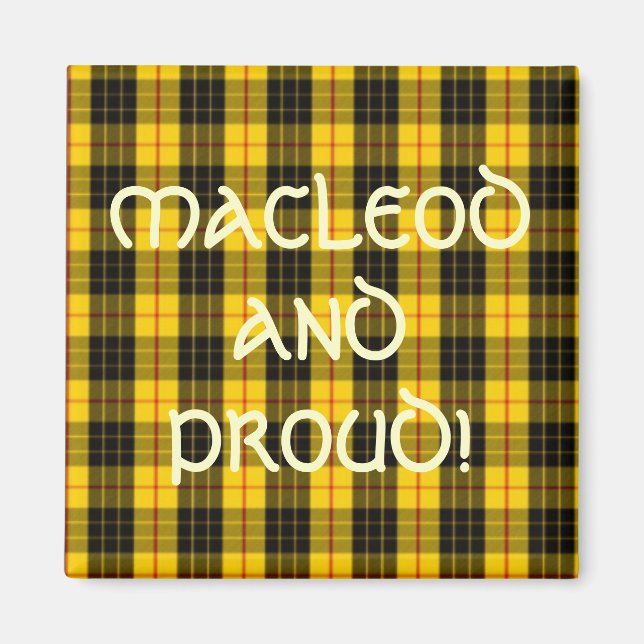 Aimant MacLeod Tartan Lewis (Devant)