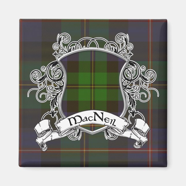 Aimant MacNeil Tartan Shield (Devant)
