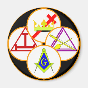 Aimant Maçon de rite de York