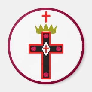 Aimant maçonnique de société de Rosicrucian