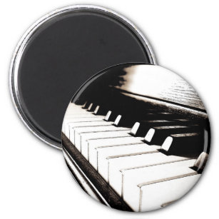 Magnet Aimant Frigo Ø38mm Piano Clavier Touche Musique Diatonique Chromatique 