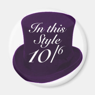 Aimant Mad Hatter - Violet