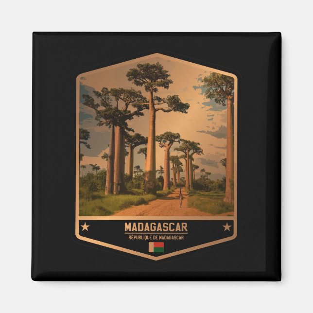 Aimant Madagascar (Devant)