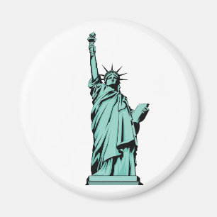Aimant Madame Liberty