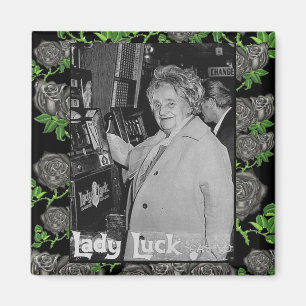 Aimant Madame Luck