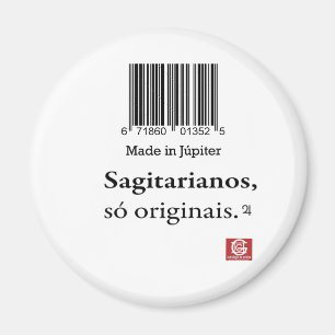 Aimant « Made in Jupiter "