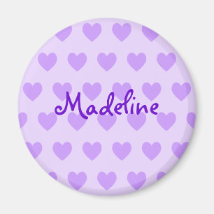 Aimant Madeline en violet