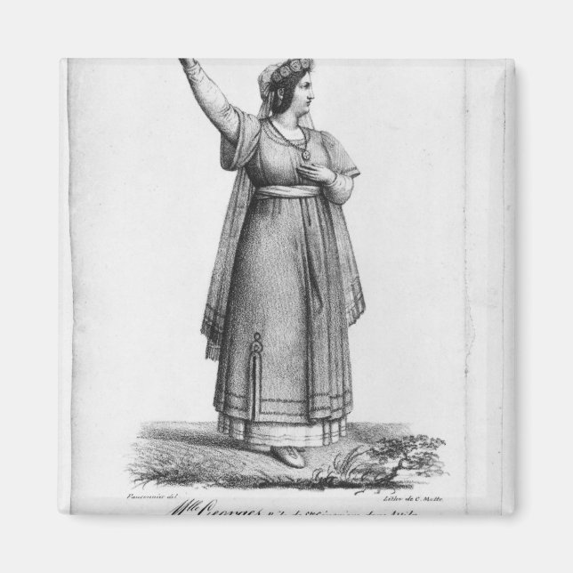 Aimant Mademoiselle George dans le rôle (Devant)