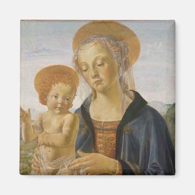 Aimant Madonna and Child, vers 1470 (Devant)
