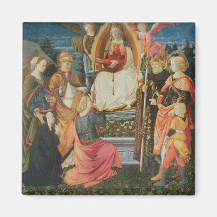 Aimant Madonna de la ceinture sacrée, 1456 (tempera