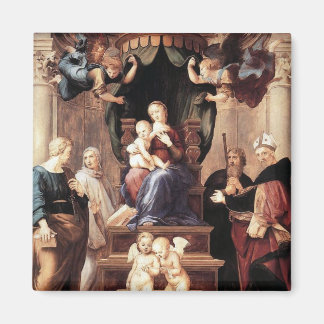 Aimant Madonna del Baldacchino - Raphael - c1506