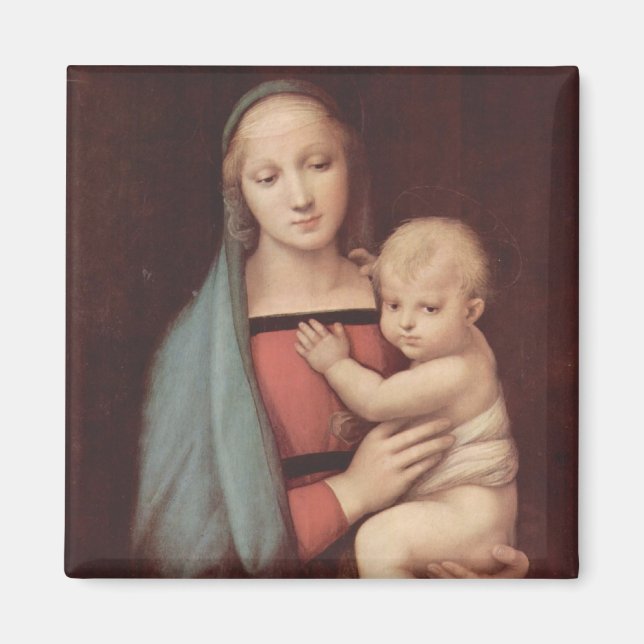 Aimant Madonna Del Granduca par Raphael (Devant)