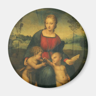 Aimant Madonna du Goldfinch par Raphael Sanzio