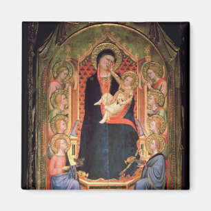 Aimant Madonna et enfant, 1347