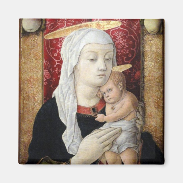Aimant Madonna et Enfant 2 - Carlo Crivelli - c1468 (Devant)