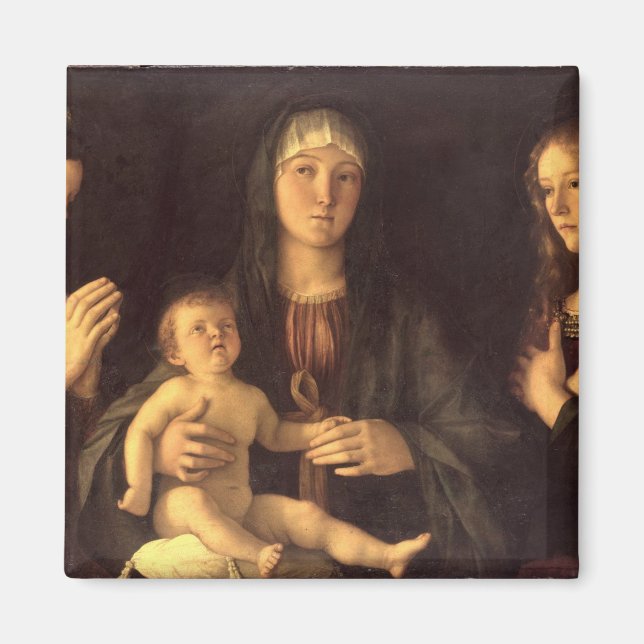 Aimant Madonna et Enfant avec St. Mary Magdalene et St. (Devant)