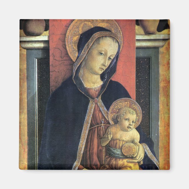 Aimant Madonna et Enfant - Carlo Crivelli - c1468 (Devant)