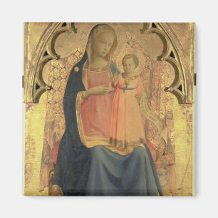 Aimant Madonna et Enfant, panneau central d'un triptyque