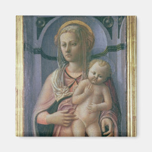 Aimant Madonna et enfant (tempera sur le panneau)