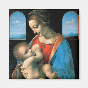 Aimant Madonna Litta, Leonardo da Vinci, 1490-1491