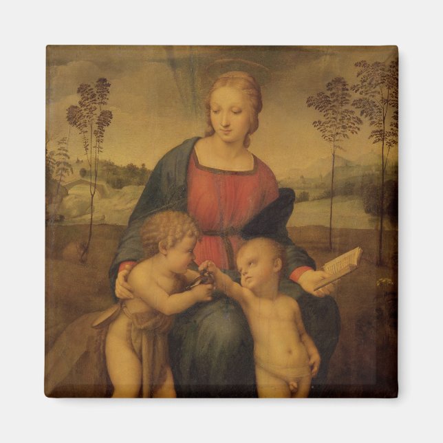 Aimant Madonna of the Goldfinch, c.1506 (Devant)