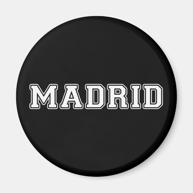 Aimant Madrid Espagne (Devant)