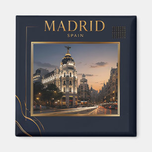 Aimant 🏛️ Madrid Monuments Voyage Espagne 🇪🇸