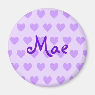 Aimant Mae en violet