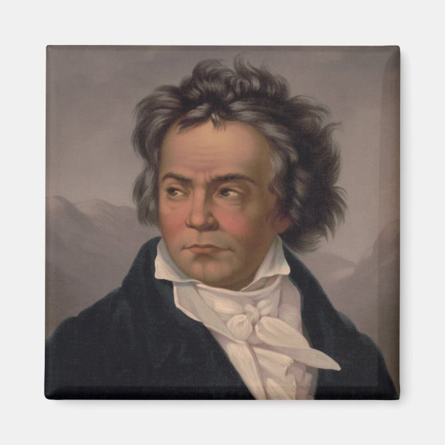 Aimant Maestro Ludwig Beethoven Compositeur de musique sy (Devant)
