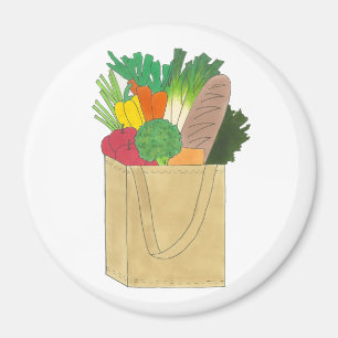 Aimant Magasin d'épicerie Greenmarket Légumes de fruits