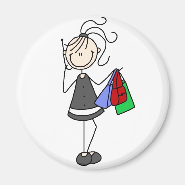 Aimant Magasiner sur l'aimant de téléphone portable (Devant)