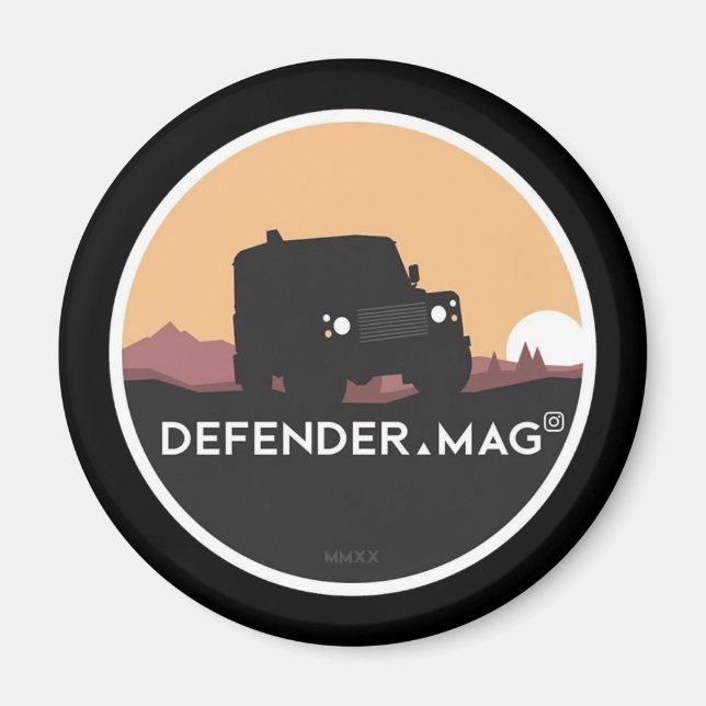 AIMANT MAGAZINE DEFENSEUR (Devant)