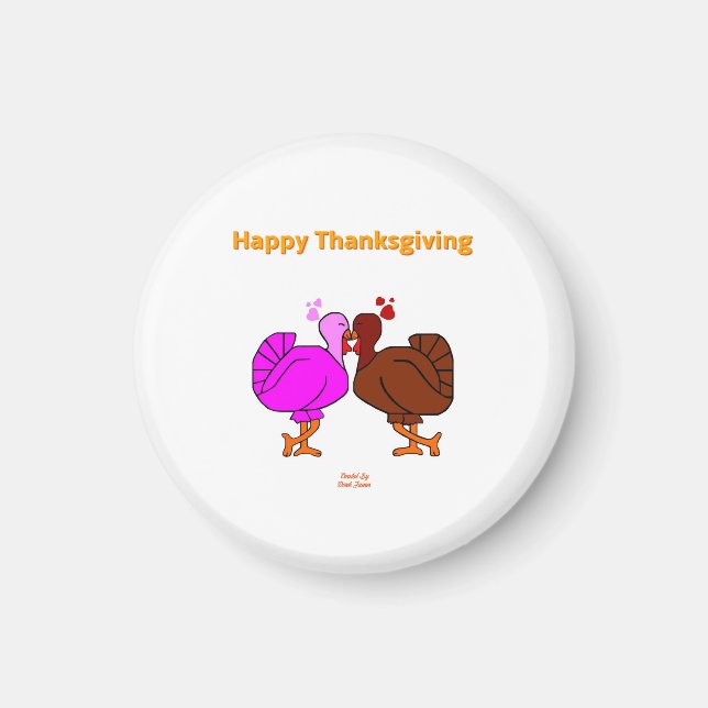 Aimant Magazine Ronde de la Passion de Thanksgiving (Devant)