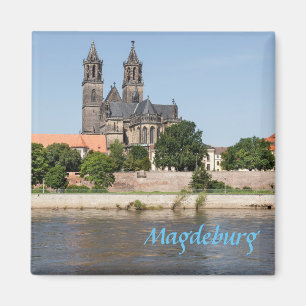 Aimant Magdeburg Elbe vue photo