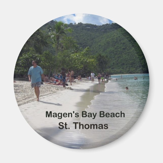Aimant Magen's Bay Beach, St. Thomas (Devant)