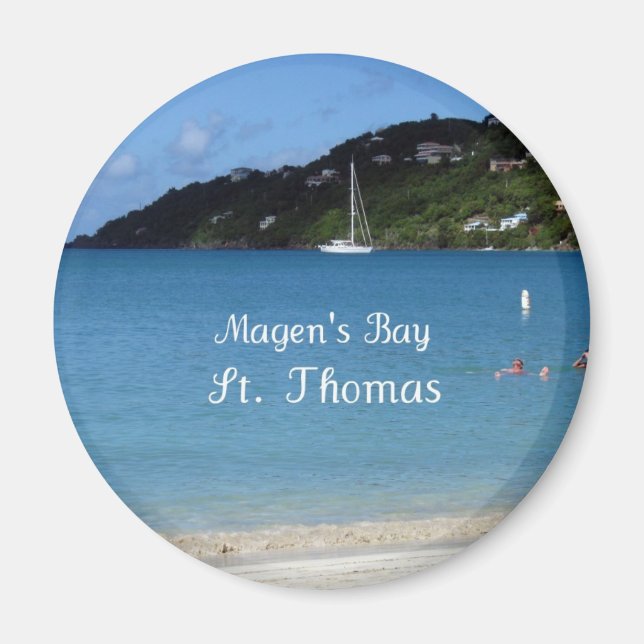 Aimant Magen's Bay, St. Thomas (Devant)