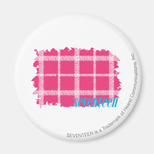 Aimant Magenta 4 de plaid