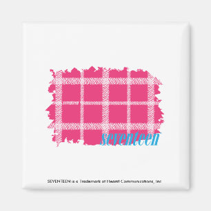 Aimant Magenta 4 de plaid