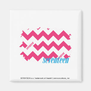 Aimant Magenta 4 de zigzag