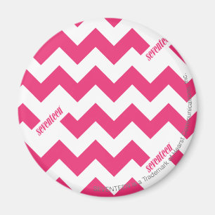 Aimant Magenta de zigzag