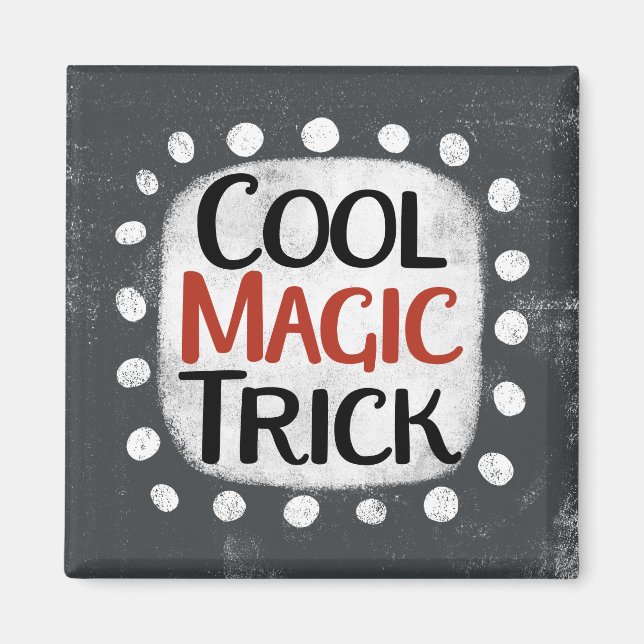 Aimant Magic cool Réfrigérateur de bac magnétique (Devant)