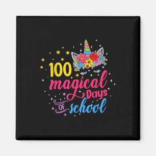 Aimant Magical Days Unicorn Costume Enfants 100e Jour De