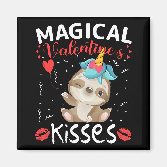 Aimant Magical Valentine's Kisses (Devant)