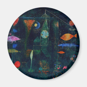 Aimant Magie de poisson de Paul Klee Peinture Abstraite A