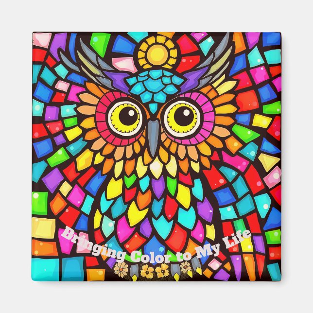 Aimant Magie Mosaïque  (Devant)