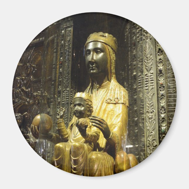 Aimant magie noire madonna montserrat (Devant)