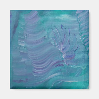Aimant Magie sous-marine, art abstrait coloré unique